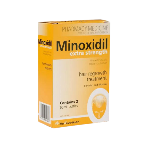 Generic Health Minoxidil Extra Strength 5% Hair Regrowth Treatment 6 Month Supply
