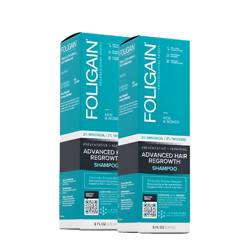 FOLIGAIN® Advanced Hair Regrowth Hair Shampoo Minoxidil 2% & Trioxidil 2%