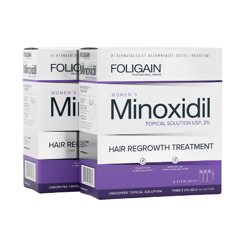 essens Kenya en lille FOLIGAIN® Topical Minoxidil 2% Hair Regrowth Treatment For Women 6 Month  Supply - MINOXIDIL