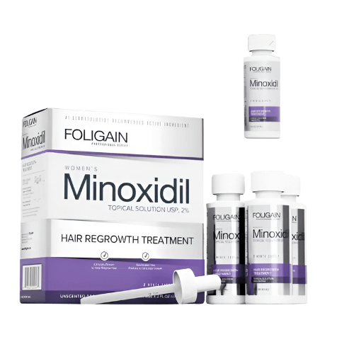 essens Kenya en lille FOLIGAIN® Topical Minoxidil 2% Hair Regrowth Treatment For Women 6 Month  Supply - MINOXIDIL