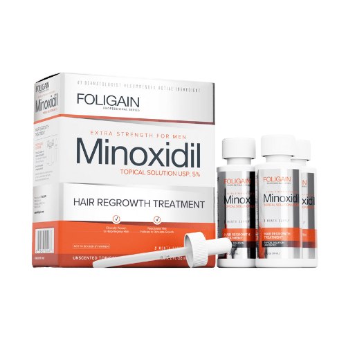 FOLIGAIN® Topical Minoxidil 5% Hair Regrowth Treatment For Men 3 Month Supply