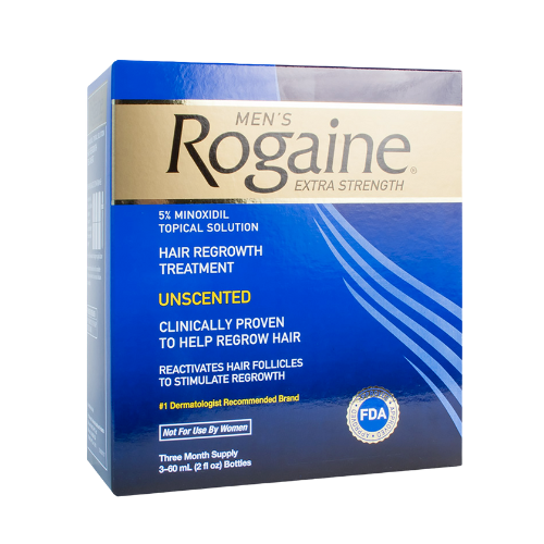 REGAINE® Men’s Extra Strength Topical Minoxidil 5% Hair Regrowth Treatment 4 Month Supply