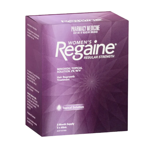 REGAINE® Women’s Regular Strength Topical Minoxidil 2% Hair Regrowth Treatment 4 Month Supply